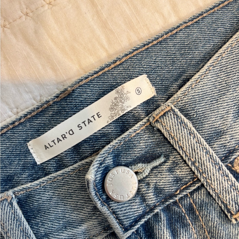 Altar'd State Jean Skirt